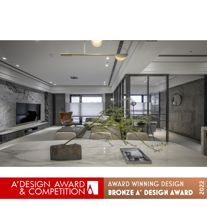 Landscape Impression Residential by Jau-Siang Li and Chia-Wei Tsai Bronze Interior Space and Exhibition Design Award Winner 2022 