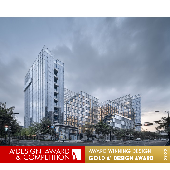 City Above the Clouds Multifunctional Office by gad Golden Architecture, Building and Structure Design Award Winner 2022 