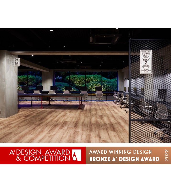 Fujifilm Clay Studio2 Office by Koji Aoki, Lin Su and Atsushi Fujita Bronze Interior Space and Exhibition Design Award Winner 2022 