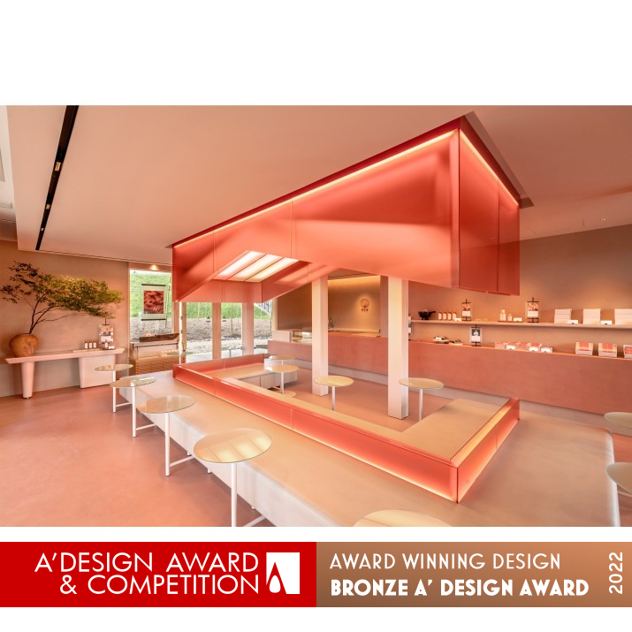 Koji Saryo Cafe by Maho Sakuma Bronze Interior Space and Exhibition Design Award Winner 2022 