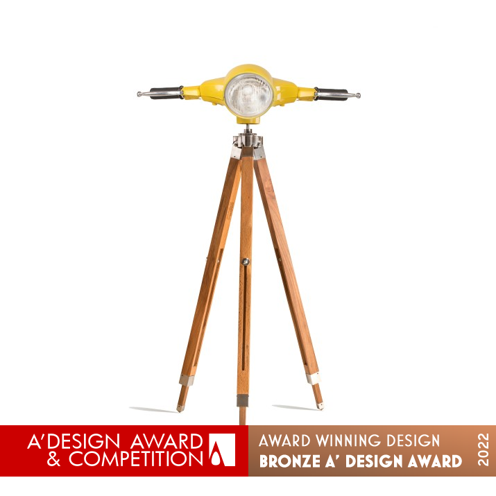 Hypnoss Floor Lamp by Parham Elahi Doust Bronze Lighting Products and Fixtures Design Award Winner 2022 