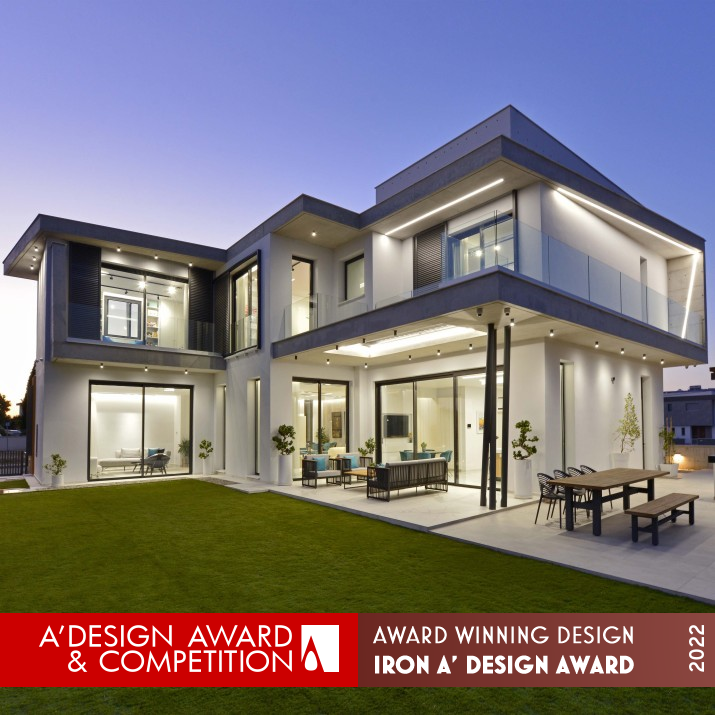 Villa Troy Residential House by Renos Constantinou Iron Architecture, Building and Structure Design Award Winner 2022 