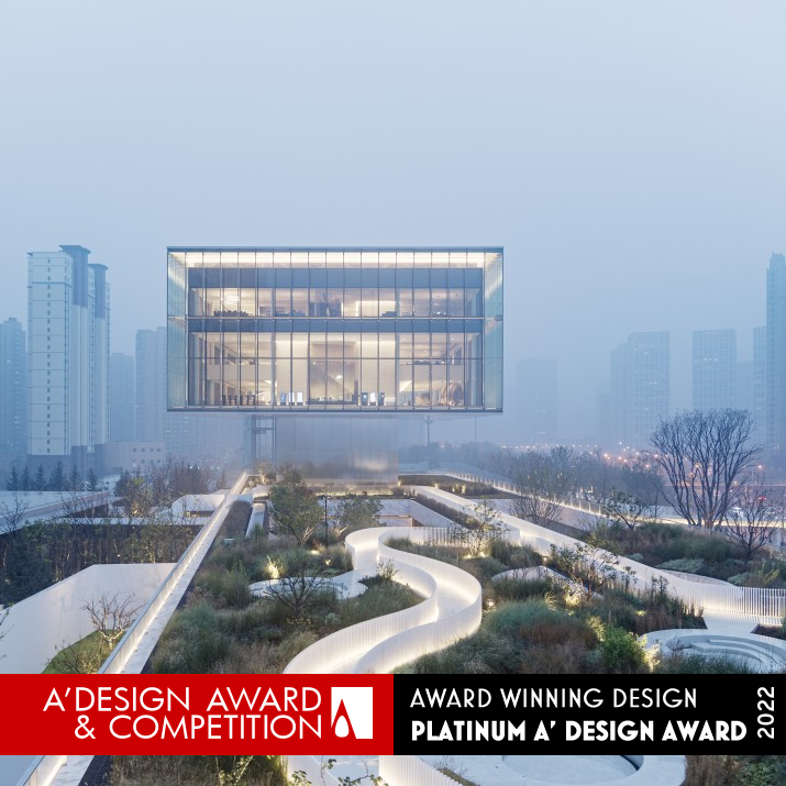 Xi'an Qujiang Art Center Exhibition Hall by Xiaoxia Wang - gad Platinum Architecture, Building and Structure Design Award Winner 2022 