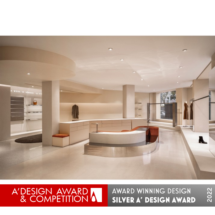 Qyf Boutique by Sun Concepts Office Silver Interior Space and Exhibition Design Award Winner 2022 