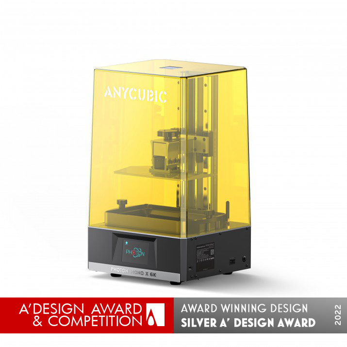 Photon Mono X 6K 3D Printer by Xin Ouyang, Yawei Li and Zijiong Wu Silver Prosumer Products and Workshop Equipment Design Award Winner 2022 