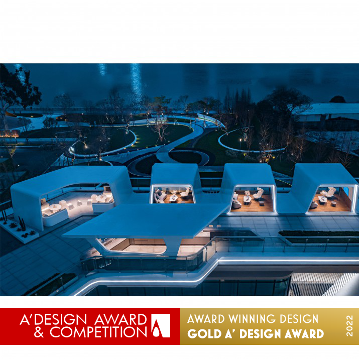River Palace Club House by Kris Lin Golden Hospitality, Recreation, Travel and Tourism Design Award Winner 2022 