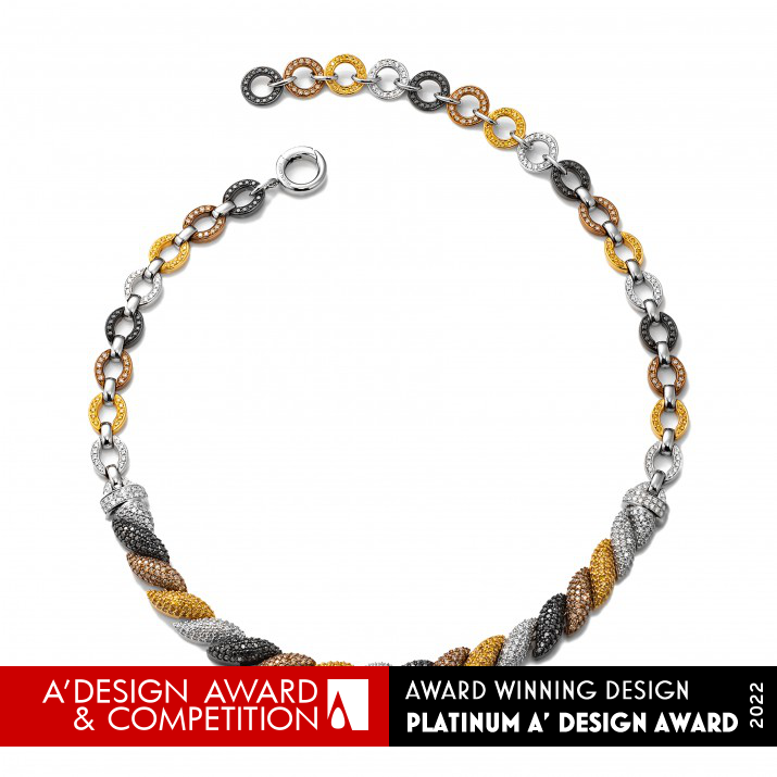 Miracle of Birth Choker by Kimio Fukutani Platinum Jewelry Design Award Winner 2022 