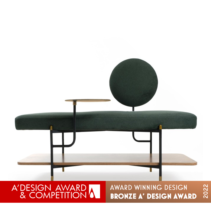 Arasta Multifunctional Bench by Surton Bronze Furniture Design Award Winner 2022 