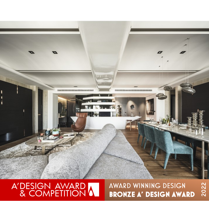 Anchor and Sail Residential House by Jerry Hsu Bronze Interior Space and Exhibition Design Award Winner 2022 