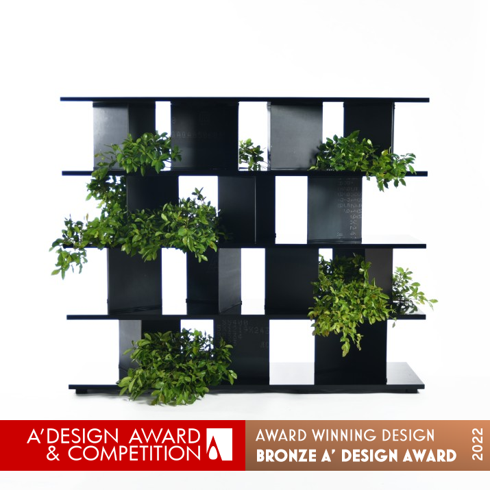 Butai Shelf by Misaki Kiyuna Bronze Furniture Design Award Winner 2022 