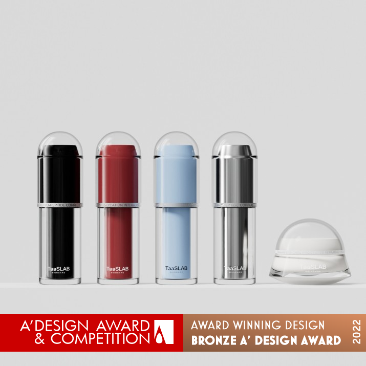 TaaSlab Anti-Aging and Soothing Skincare Packaging by Linxu Biotech Co., Ltd. Bronze Packaging Design Award Winner 2022 