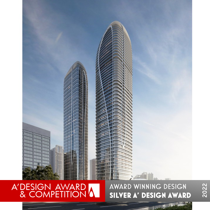 Zhanjiang Yun Hai No.1 Plaza Commercial Mixed Use by Aedas Silver Architecture, Building and Structure Design Award Winner 2022 