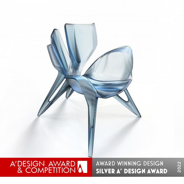 Wings Leisure Chair by Wei Jingye and Wu Yanxia Silver Furniture Design Award Winner 2022 
