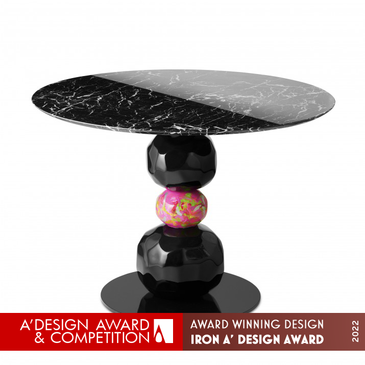 The Notion Coffee Table by Reding Ho Iron Fine Arts and Art Installation Design Award Winner 2022 