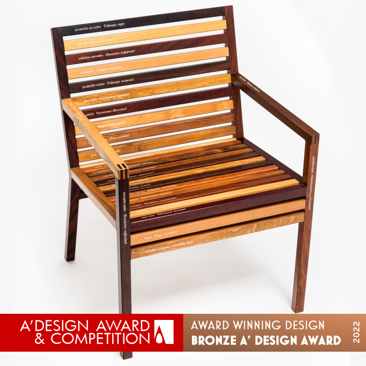 Cadeira Chair by Alvaro Wolmer Bronze Furniture Design Award Winner 2022 