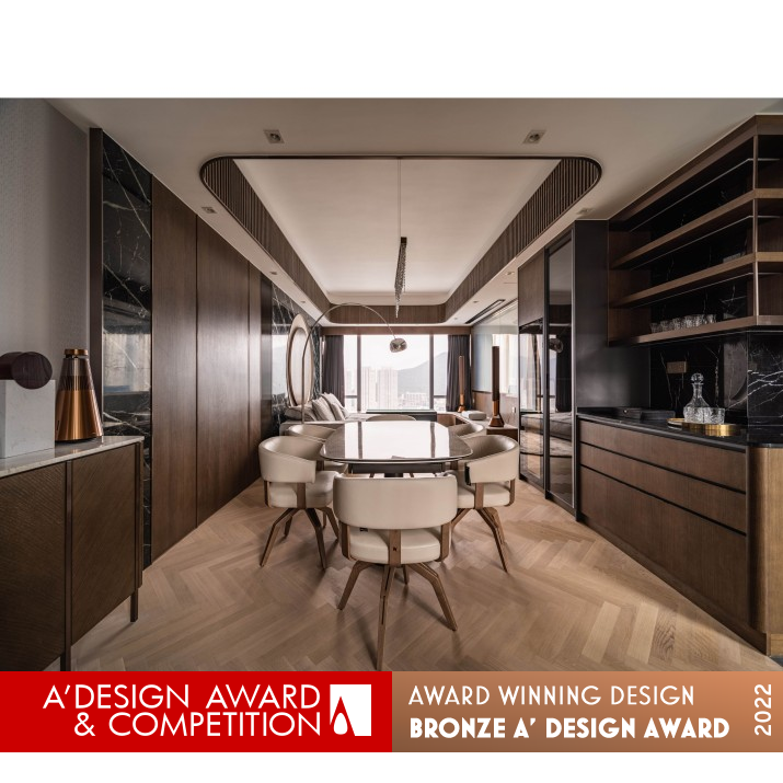 Warm Waves Residential by Apollo Design HK Bronze Interior Space and Exhibition Design Award Winner 2022 