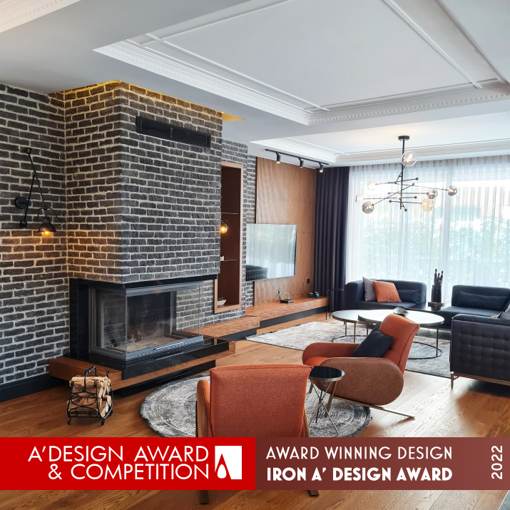 Kardelen No30 Modern Villa by Seda Kalac Iron Interior Space and Exhibition Design Award Winner 2022 