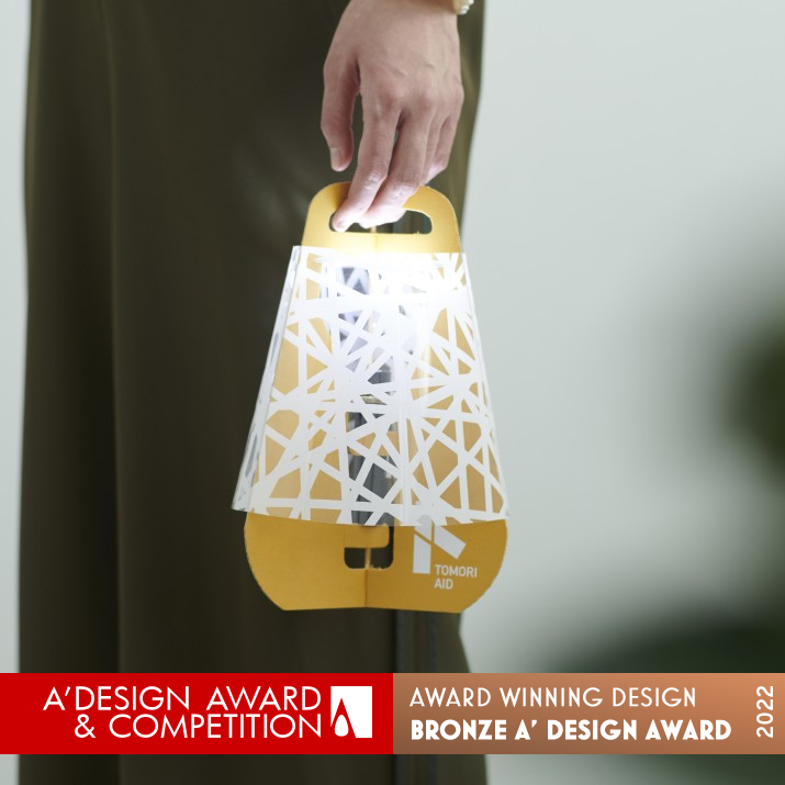 Tomori Aid Lantern Kit by Yuji Yanagisawa Bronze Lighting Products and Fixtures Design Award Winner 2022 