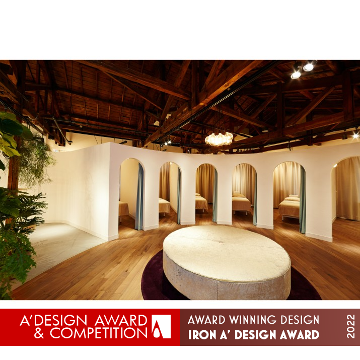 Mouiller Aesthetic Salon by Shunsuke Ohe Iron Interior Space and Exhibition Design Award Winner 2022 