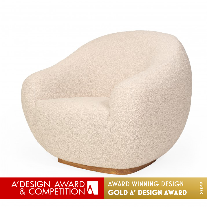 Niemeyer II Armchair by Joana Santos Barbosa Golden Furniture Design Award Winner 2022 