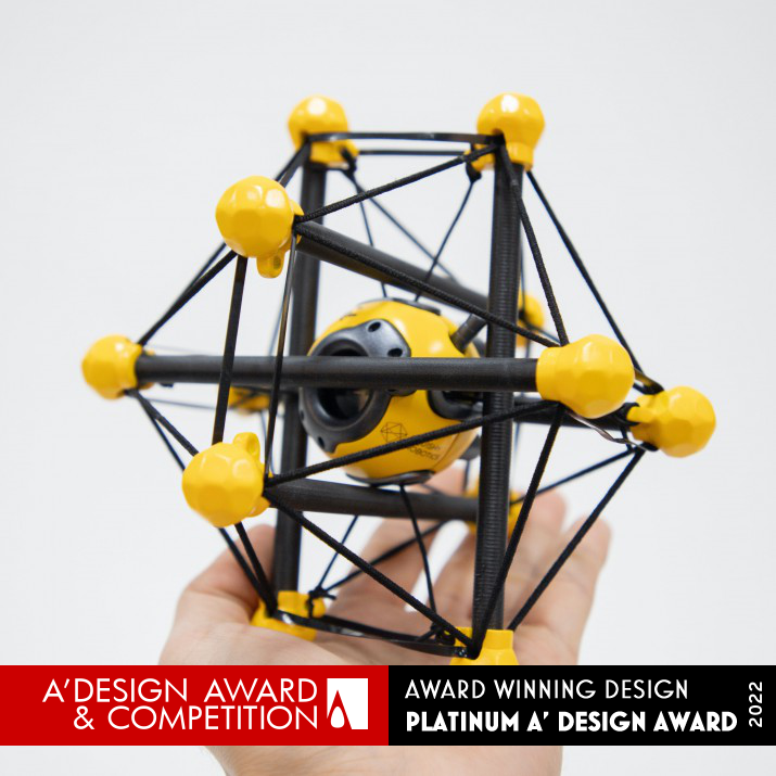 Tensegrity Deployable Sensor for Disaster Area by Daniel Lim Platinum Product Engineering and Technical Design Award Winner 2022 