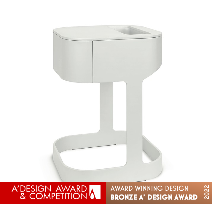 Aluminum Side Table by Ondrej Rysavy Bronze Furniture Design Award Winner 2022 