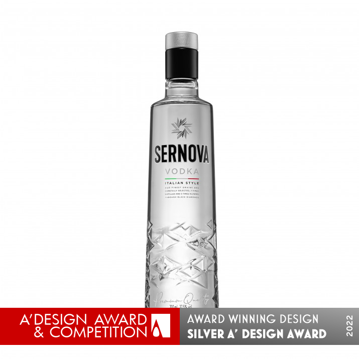 Sernova Vodka Packaging and Graphic by Tridimage Silver Packaging Design Award Winner 2022 