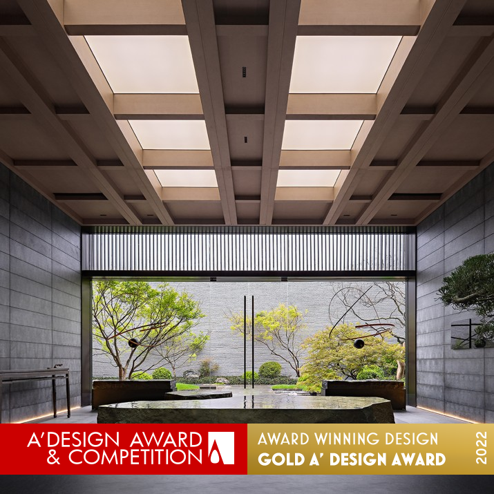 An Villa Aesthetics Pavilion Private Club by Esther Mu Golden Interior Space and Exhibition Design Award Winner 2022 