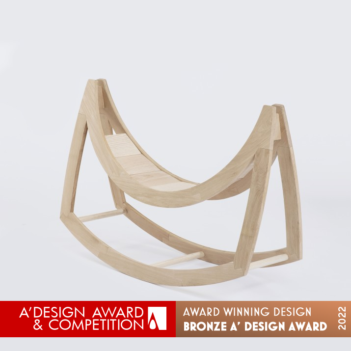 Tao Rocking Chair by Hsu-Hung Huang Bronze Furniture Design Award Winner 2022 