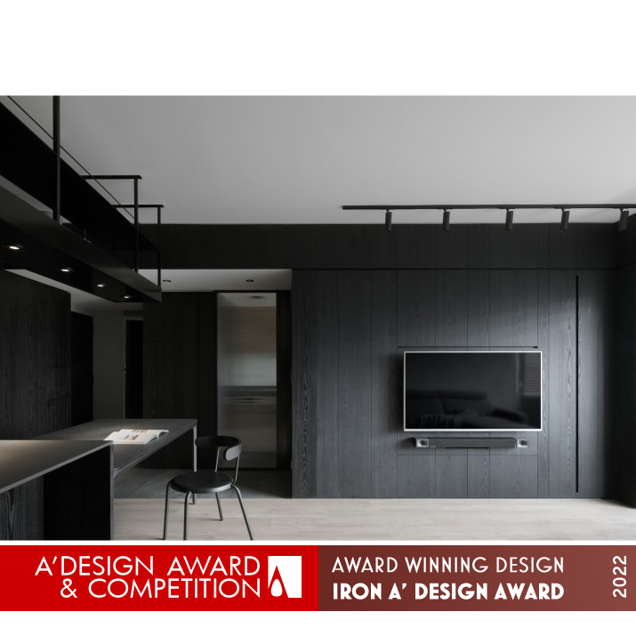 Shades of Ink Residential  by Studio One Iron Interior Space and Exhibition Design Award Winner 2022 