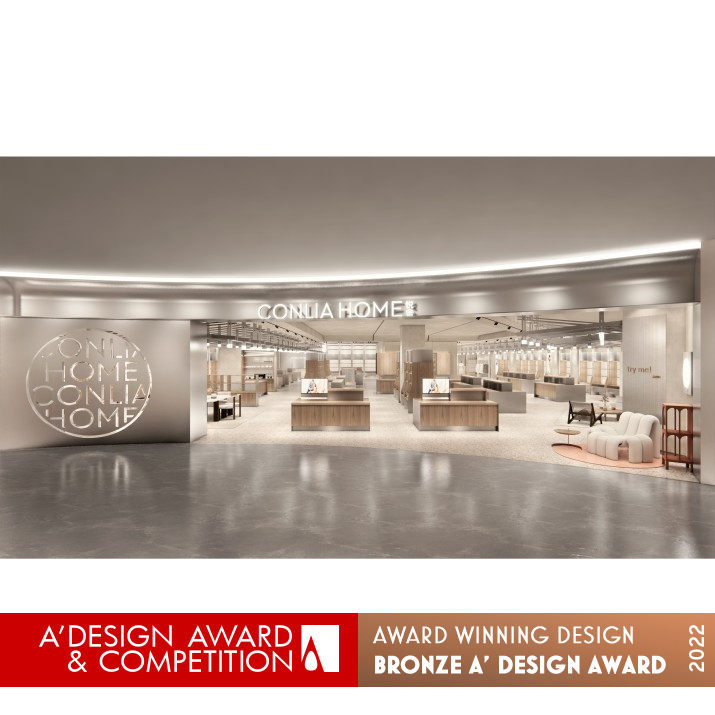 Conlia Home Image Store Retail Space by Zehua Zheng Bronze Interior Space and Exhibition Design Award Winner 2022 