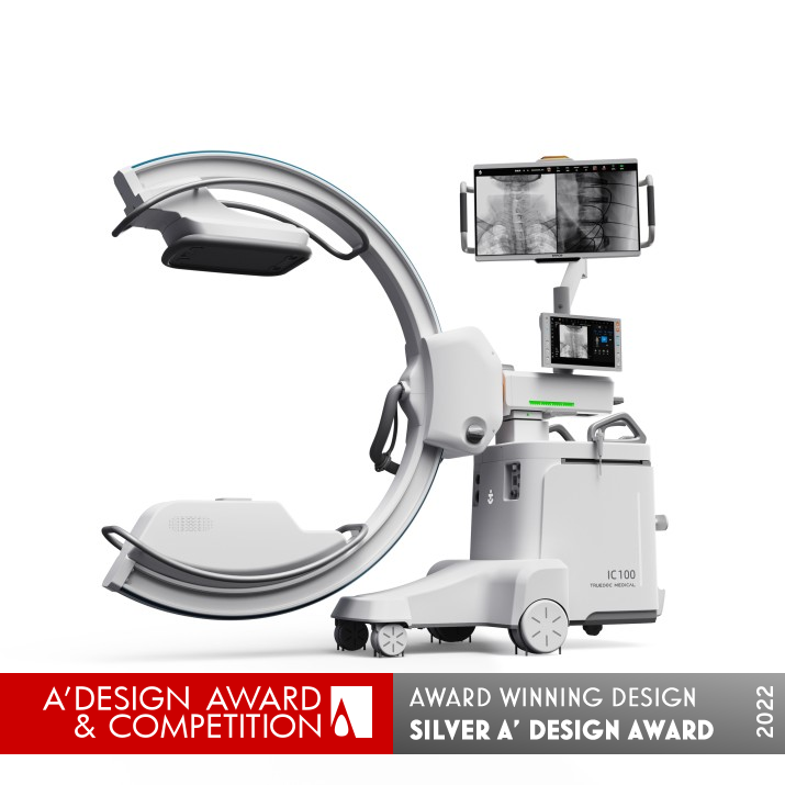 IC100 Mobile 3D X-ray Fluoroscope Medical Device by Peipei Zhang and Ze Chen and Xuan Teng Silver Medical Devices and Medical Equipment Design Award Winner 2022 