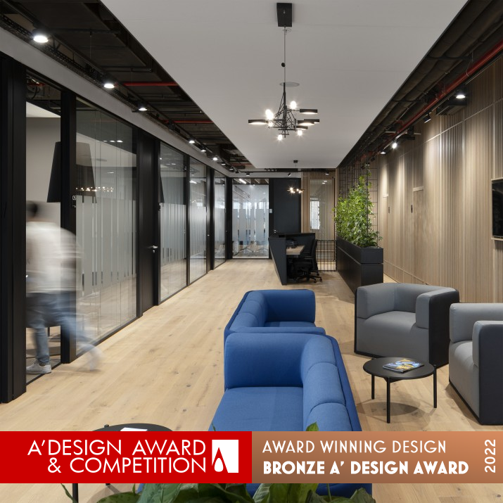 GTC Office Space Workspace Design by Cache Atelier Bronze Interior Space and Exhibition Design Award Winner 2022 