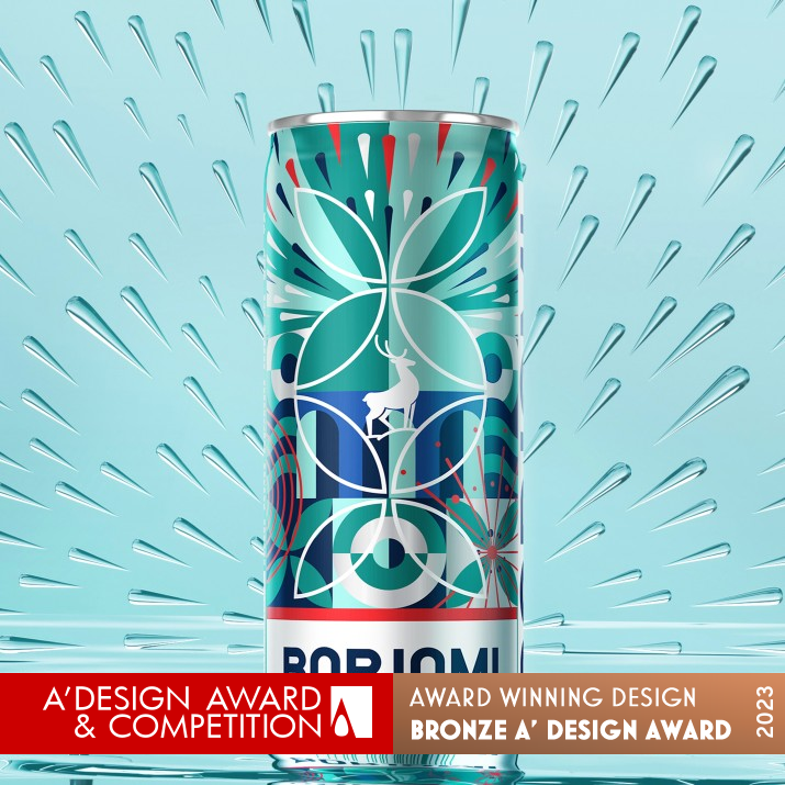 Borjomi Limited Edition Packaging by Antonia Skaraki Bronze Packaging Design Award Winner 2023 