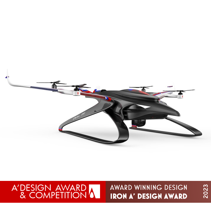 Ezio Police Drone by Chengjun Li Iron Security, Safety and Surveillance Products Design Award Winner 2023 