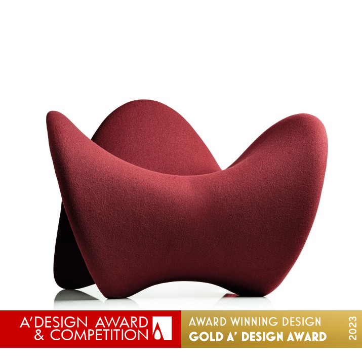 Grace Lounge Chair by Daniel Devadder Golden Furniture Design Award Winner 2023 