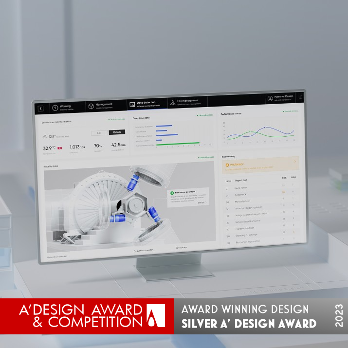 Smart Wind Turbine Prediction AI System Design by 4Paradigm UED Silver Interface, Interaction and User Experience Design Award Winner 2023 