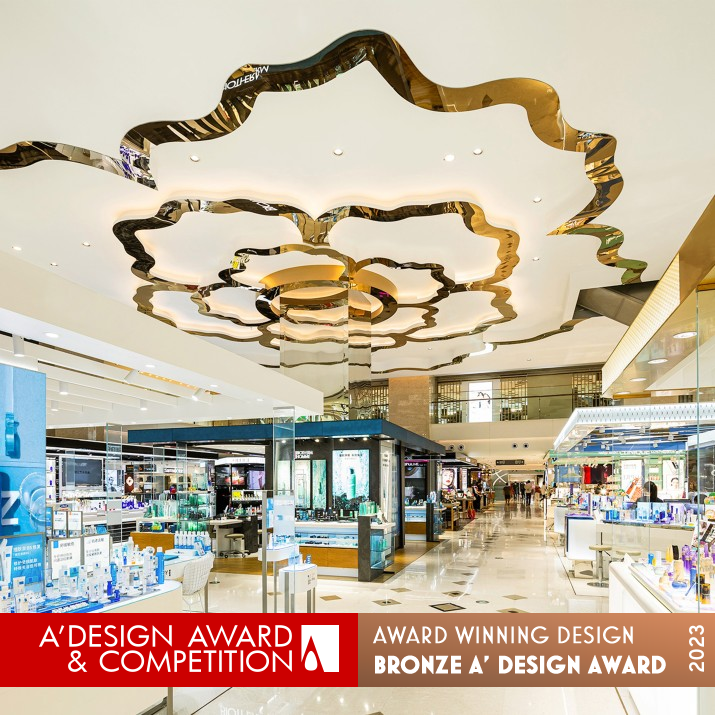 Flourishing Grandbuy Renovation of a Department Store by Hu Chen Bronze Interior Space and Exhibition Design Award Winner 2023 