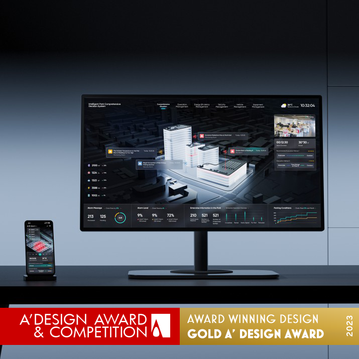 Aiot Smart Park AI Product Design by 4Paradigm UED Golden Interface, Interaction and User Experience Design Award Winner 2023 