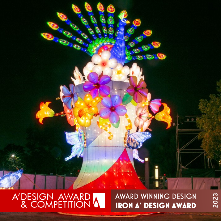 Dancing of Blooming Events by Lightup Life Co., Ltd. Iron Event and Happening Design Award Winner 2023 