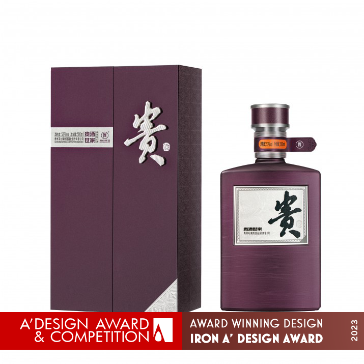 Gui Jiu Shi Jia Alcoholic Beverage Packaging by Yunlin Dai and Weiliang Tao Iron Packaging Design Award Winner 2023 