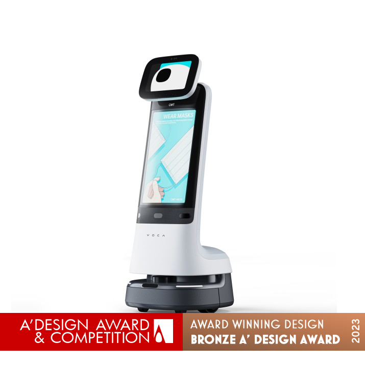 Voca Reception Robot by Ciot Bronze Robotics, Automaton and Automation Design Award Winner 2023 