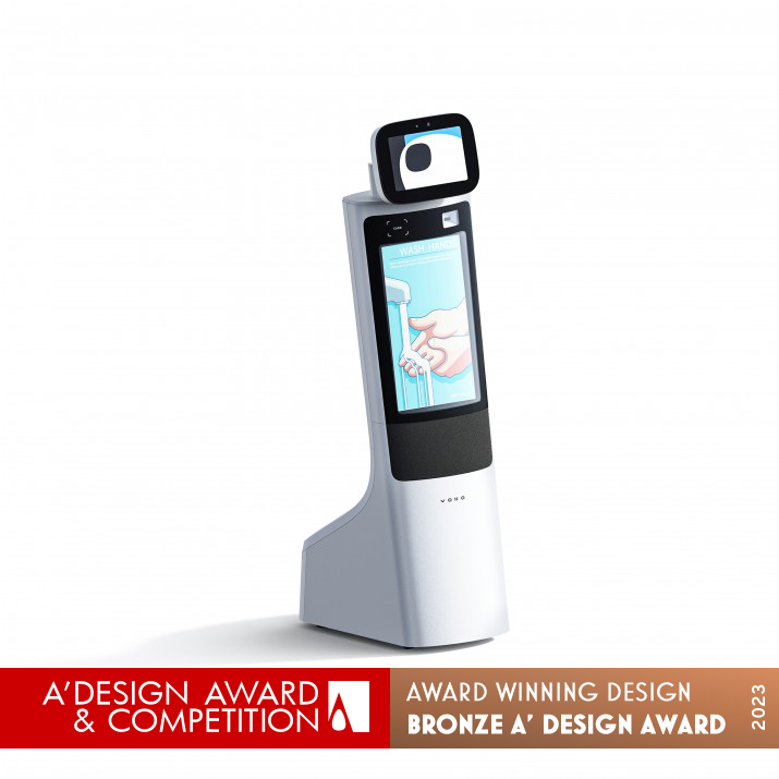 Voko Reception Robot by Ciot Bronze Robotics, Automaton and Automation Design Award Winner 2023 