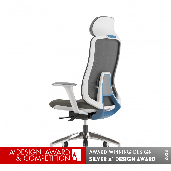Fedo Office Chair by Jenny Lee Silver Office Furniture Design Award Winner 2023 