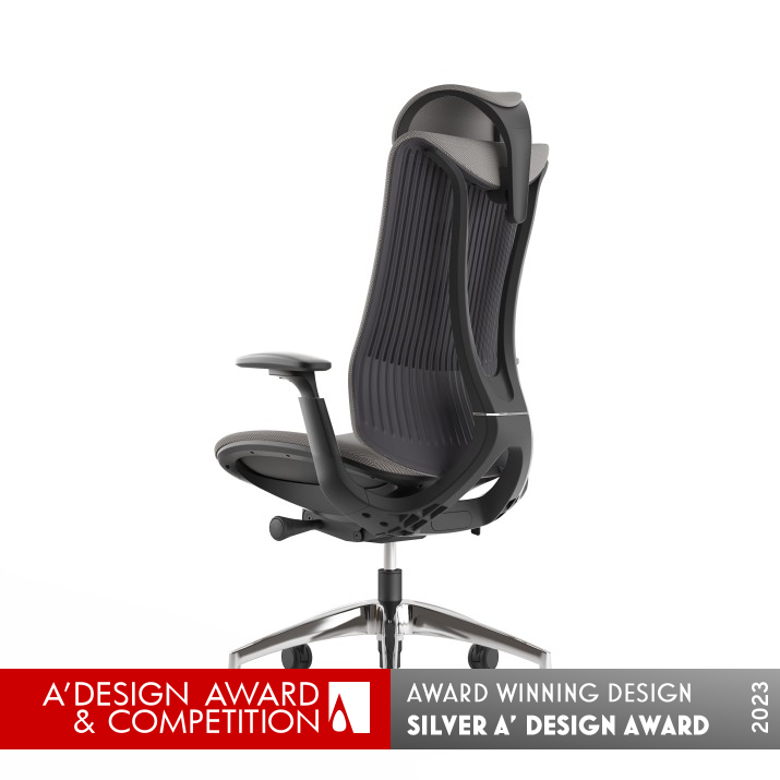 Icloud Office Chair by Koho R and D Team Silver Office Furniture Design Award Winner 2023 