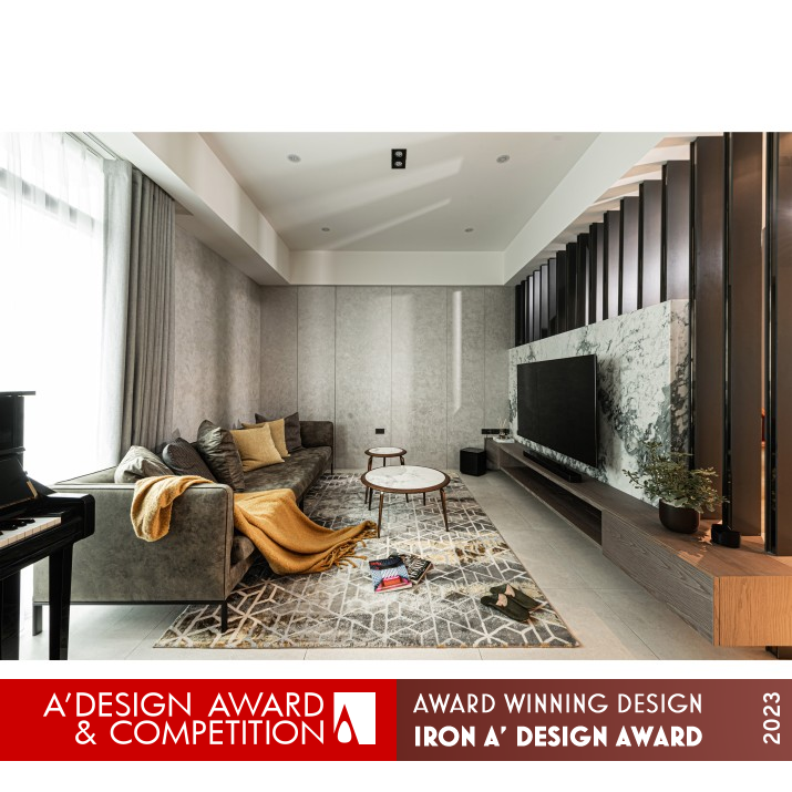 Junlang Villa Interior Design by Chuang Shun-Chieh Iron Interior Space and Exhibition Design Award Winner 2023 