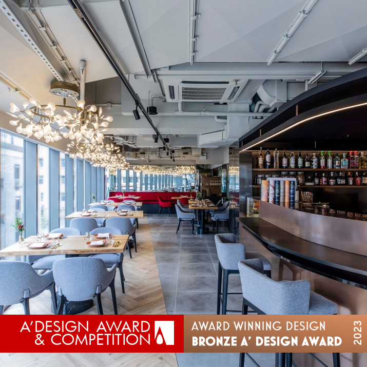 The Natural Vibes Restaurant  by Nikki Ho Lk Bronze Interior Space and Exhibition Design Award Winner 2023 