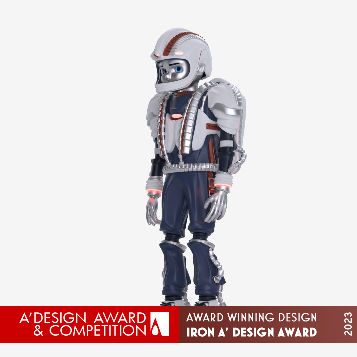 Cosmic Man Toy by Fan Bai Iron Toys, Games and Hobby Products Design Award Winner 2023 