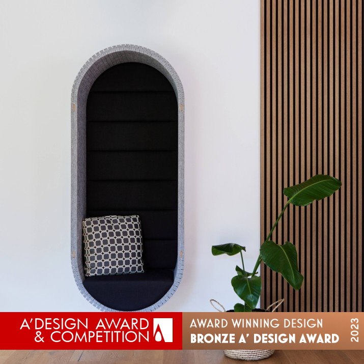 Wall O Wall Seat by Gurtner Gregoire Bronze Furniture Design Award Winner 2023 