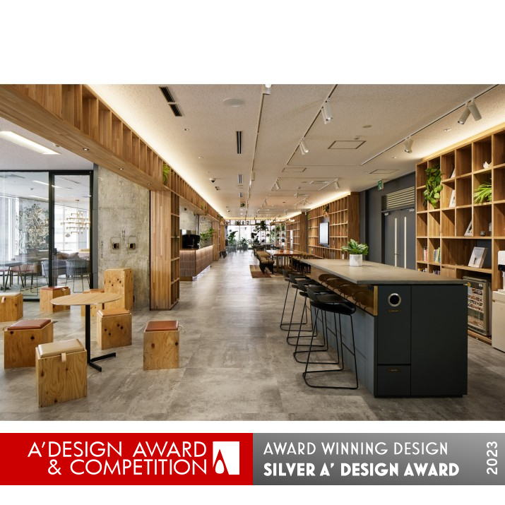 Crossover Lab Office Design by Sachiko Umeoka Silver Interior Space and Exhibition Design Award Winner 2023 